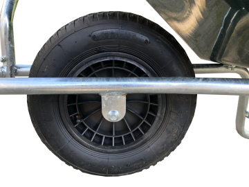 Tilt160 liter kruiwagen 1 wiel3