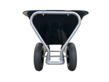 Tilt Kruiwagen 160 liter dubbel wiel (TP-1602-FW)